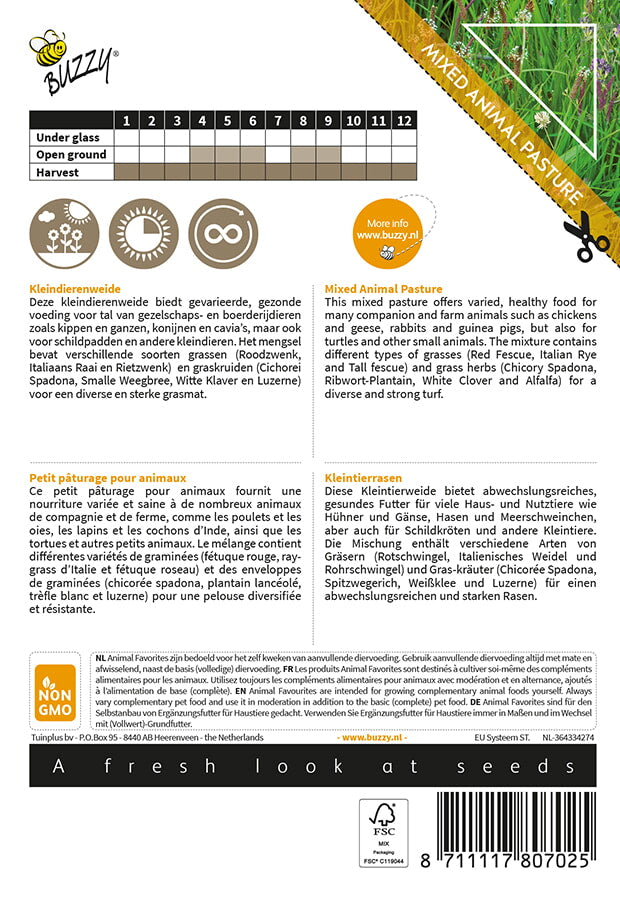 Animal Pasture Mixed - 20g