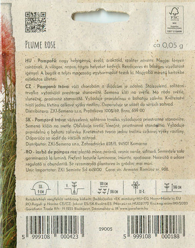 Pampafű - Rózsaszín - 0,05g