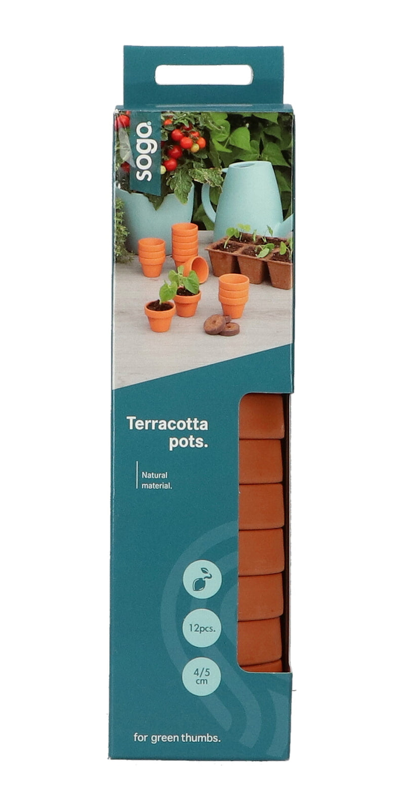 Terrakotta Cserepek - 4/5 cm - 12 db