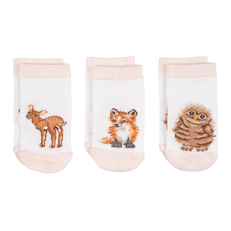 Baby Socks - Little Forest - 0-6 Months