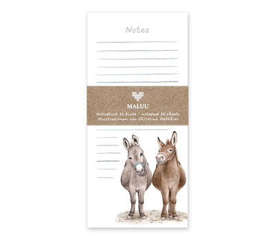 Notepad - Cheeky Donkeys