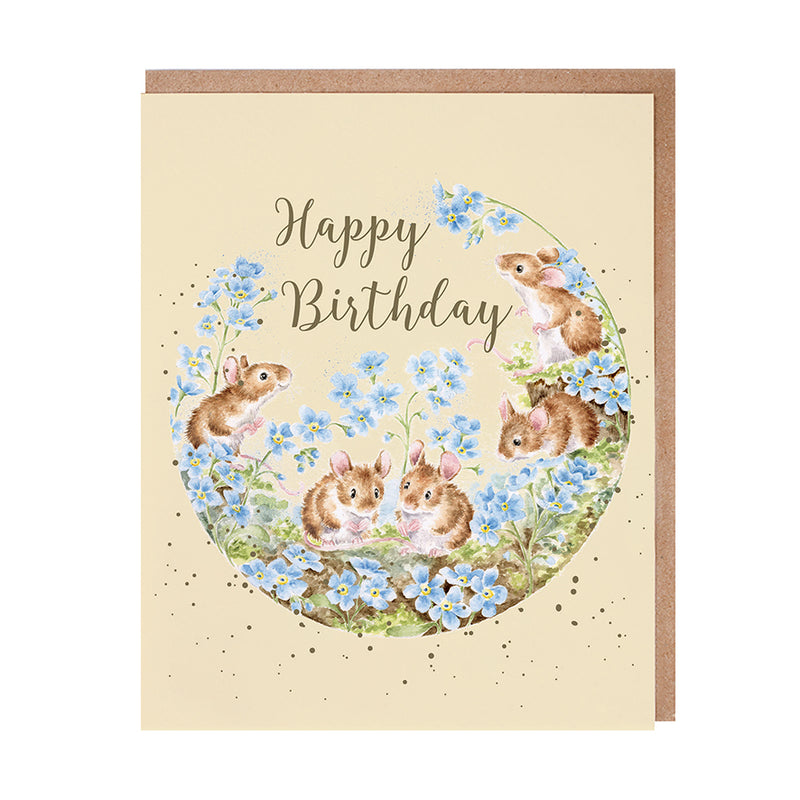 Birthday Card - Forget Me Not