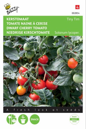 Dwarf Cherry Tomato - Tiny Tim - 0,25g