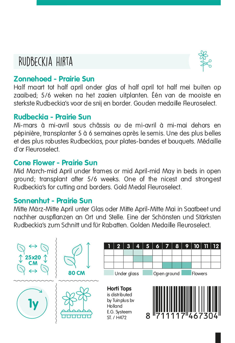 Kúpvirág - Prairie Sun - 45 Szem