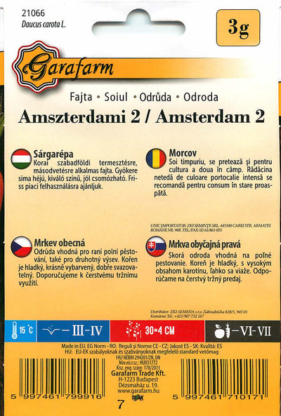 Sárgarépa - Amszterdam 2 - 3g