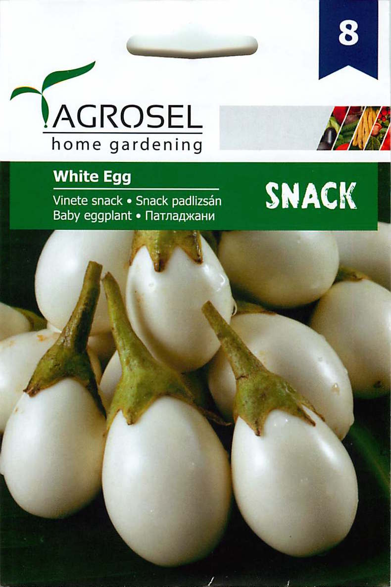 Snack Padlizsán - White Egg - 1g