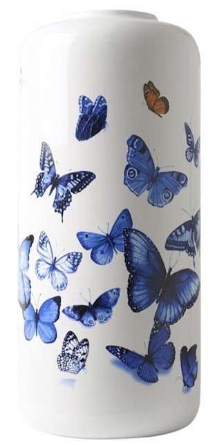 Cylinder Vase Butterflies